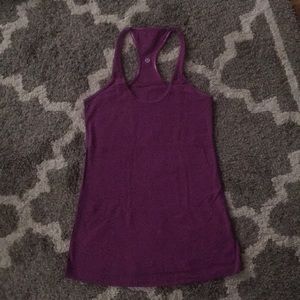 Lululemon purple tank top